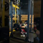 140kgs/308lbs x 3. 80kgs BW. #squat #shorts #subscribe #explore #viral