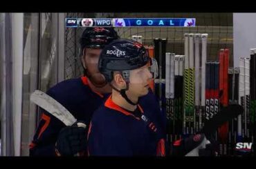 Paul Stastny 1-0 Overtime Goal Jets Vs Oilers Game 2 2021 Playoffs