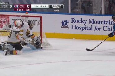 Lehner robs Rantanen on the 5-on-3 PP