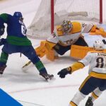 Brock Boeser Undresses Juuse Saros In Close To Score