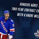 K’Andre Miller Agrees to Two-Year Contract Extension with New York Rangers