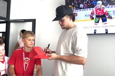ROZHOVOR | Odchovanec Matěj Blümel navštívil Dynamo hokejovou školu
