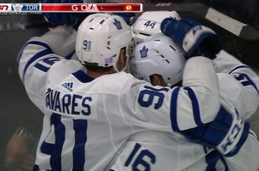Morgan Rielly pots Mitch Marner's feed for OT winner