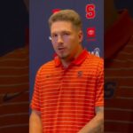 Syracuse DB Justin Barron on Staying Committed to ‘Cuse