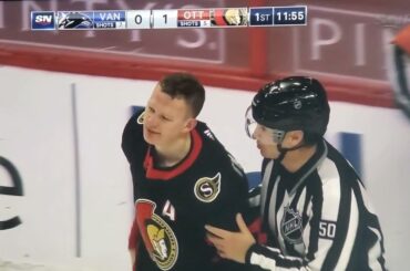 Brady Tkachuk Zack MacEwen Fight 2021