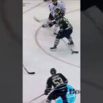 Max Domi feeds Bo Horvat with a beautiful between the legs saucer pass