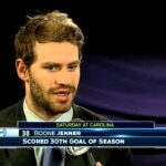 Columbus Blue Jackets Boone Jenner talks about joining the 30 goal club