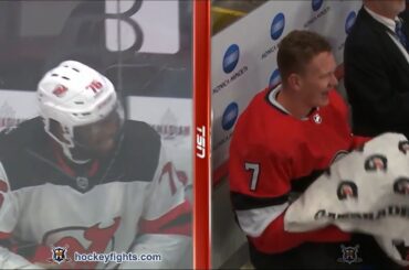 P K  Subban vs Brady Tkachuk Jan 27, 2020