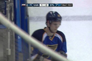 Canucks at Blues - Alex Edler 1-0 Goal - 04.16.13 - HD
