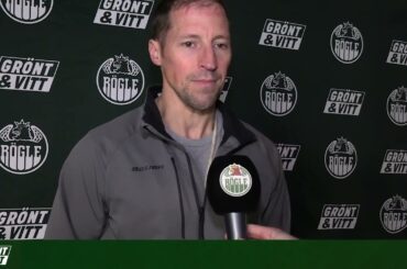 Grönt & Vitt: Sandins första träning