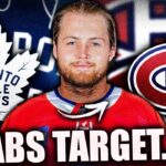 HABS TO TARGET WILLIAM NYLANDER? MONTREAL CANADIENS NEWS & RUMOURS TODAY 2023 (Toronto Maple Leafs)