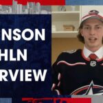 Kent Johnson chats on NHL Network