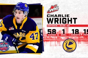2022 NHL Draft Highlight Reel - Charlie Wright