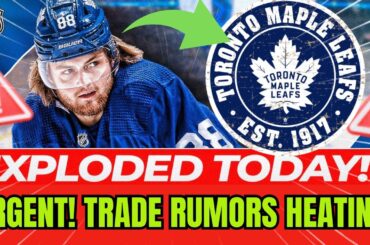 Confirmed News Nylander Trade Rumors Increase as Season Comes! Toronto Maple Leafs Spotlight!