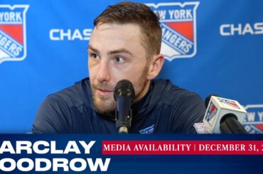 New York Rangers: Barclay Goodrow Postgame Media Availability | Dec. 31, 2021