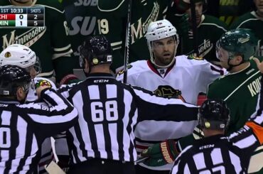 Gotta See It: Keith viciously swings stick at Coyle’s face