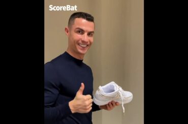 Cristiano Ronaldo is back with another exclusive Nike Air Force 1 Low CR7