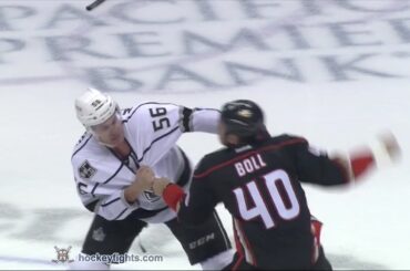 Kurtis MacDermid vs Jared Boll Oct 2, 2016