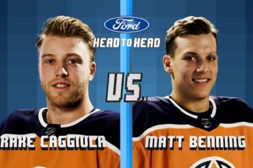 Caggiula vs. Benning | On Ice Challenge