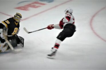 Damon Severson Out Of The Box All Alone Beats Linus Ullmark To Knot This Game Up At 3-3 In The Third