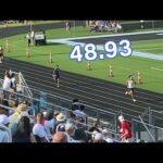 Justin Braun Cruises to a 48.93 | Boys 400m Heat 4 - 2021 D1 District 3