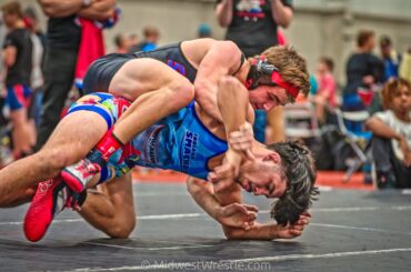 138 – Ethan Thompson {G} of Beech Grove Wrestling Club vs. Wyatt Johnston {R} of West Washington