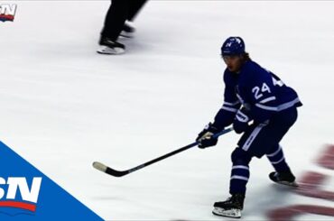 Mitch Marner Feeds Kasperi Kapanen For Maple Leafs Shorthanded Goal