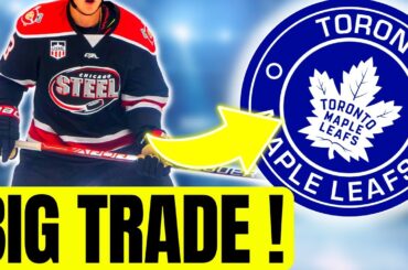 WELCOME TO THE TORONTO MAPLE LEAFS! BEHIND THE SCENES NEWS JUST CAME OUT!