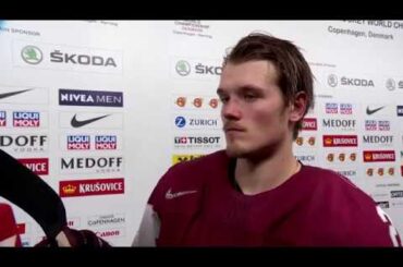 Rūdolfs Balcers pēc 1/4 fināla spēles ar Zviedriju (2:3)