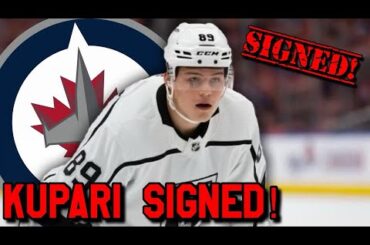 Winnipeg Jets Sign Rasmus Kupari to 2x1M Contract!! Jets Fan Reaction!!
