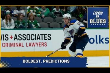 Boldest Predictions For The St. Louis Blues Heading Into The 2023-2024 NHL Season