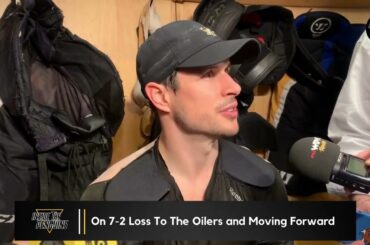 Sidney Crosby on Moving Past Penguins 7-2 Loss To Edmonton