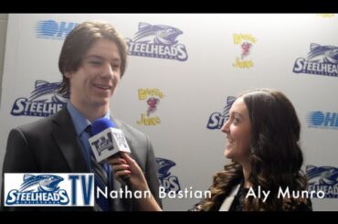POST GAME: Nathan Bastian with Aly Munro