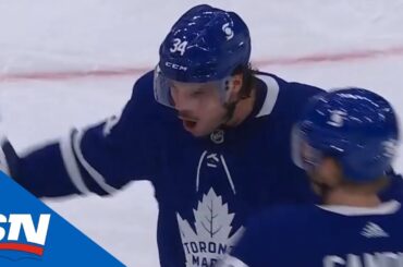Matthews, Kerfoot Score 11 Seconds Apart For Maple Leafs