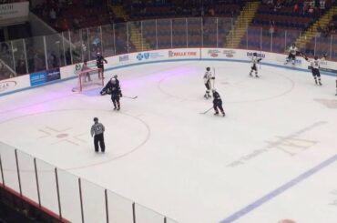 Watch game-winning overtime goal for Muskegon Lumberjacks in home opener