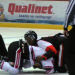 Tommy Bolduc saute sur David Lacroix