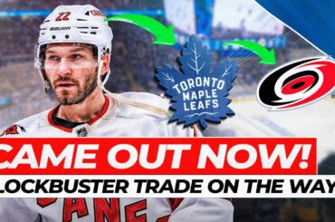 URGENT BOMB! RELEASED NOW! BLOCKBUSTER TRADE ON THE WAY!! TORONTO MAPLE LEAFS NEWS! NHL NEWS!