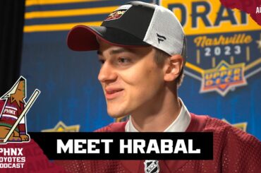 Meet Arizona Coyotes 2023 2nd-round pick Michael Hrabal