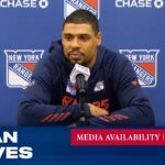 New York Rangers: Ryan Reaves Pregame Media Availability | Apr. 1, 2022