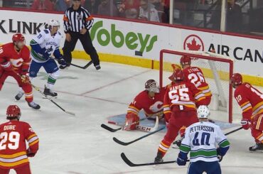 Mike Smith leaves Goldobin speechless with spectacular glove save!