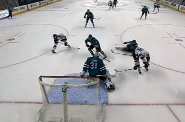 Sharks' pull Jones after Coyotes score three goals on first five shots