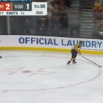 Kostin flying butt check on Hutton