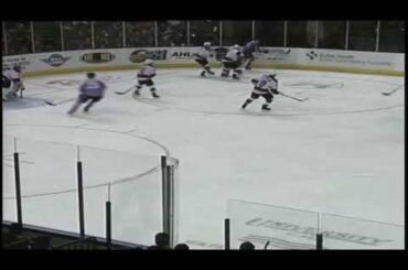 Adam Ruzicka 1st goal in season Stockton Heat (AHL) 19/20