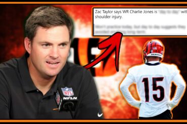 BENGALS FAN REACTS TO CINCINNATI BENGALS COACH ZAC TAYLOR GIVING US A UPDATE ON CHARLIE JONES!!