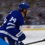 Auston Matthews Scores First Of The Playoffs After Andreas Johnsson Freezes Tuukka Rask