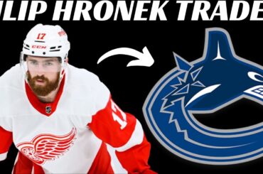 NHL Trade - Detroit Trades Filip Hronek to Vancouver