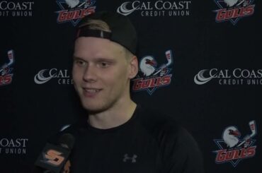 Gulls Postgame - Olli Juolevi - 11.19 vs. Grand Rapids