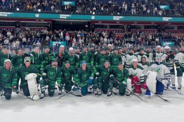 Publiksuccé på ispremiären