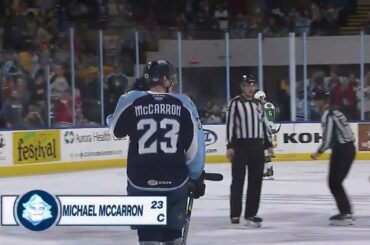 Cooley Makes 46 Saves as Ads Earn Point