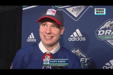What Does Kaapo Kakko Think About Going to Rangers? | NHL